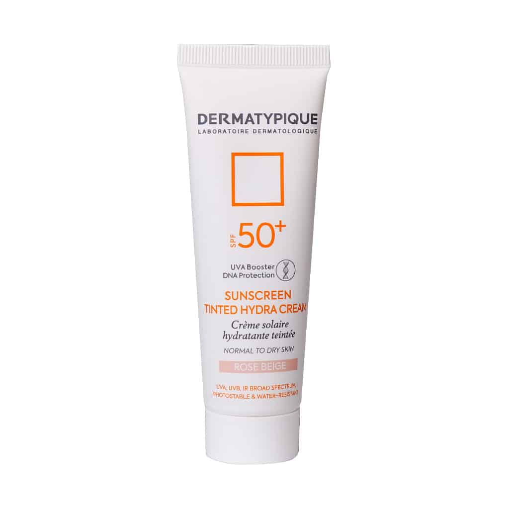 ضد آفتاب پوست خشک SPF50 درماتیپیک 50 میلی لیتر - رز بژ