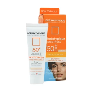 ضد آفتاب پوست خشک SPF50 درماتیپیک 50 میلی لیتر - بژ طبیعی