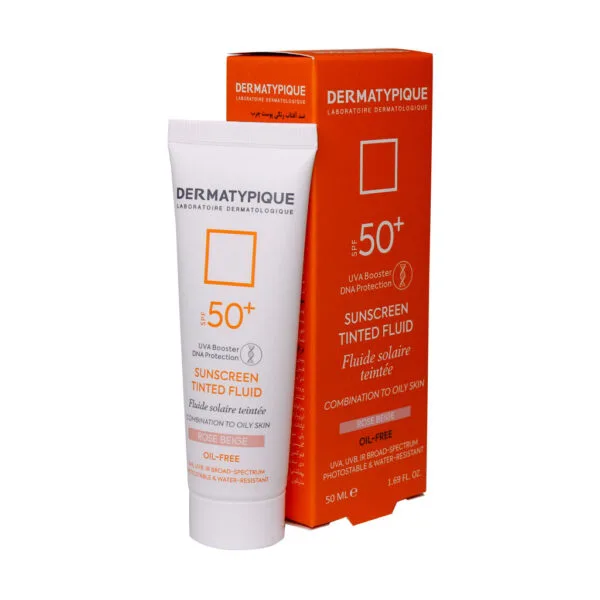 ضد آفتاب فاقد چربی SPF۵۰+ درماتیپیک رز بژ