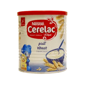سرلاک گندم به همراه شیر نستله