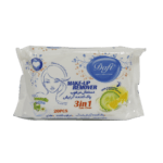 دستمال مرطوب پاک کننده آرایش ۲۰ عددی دافی