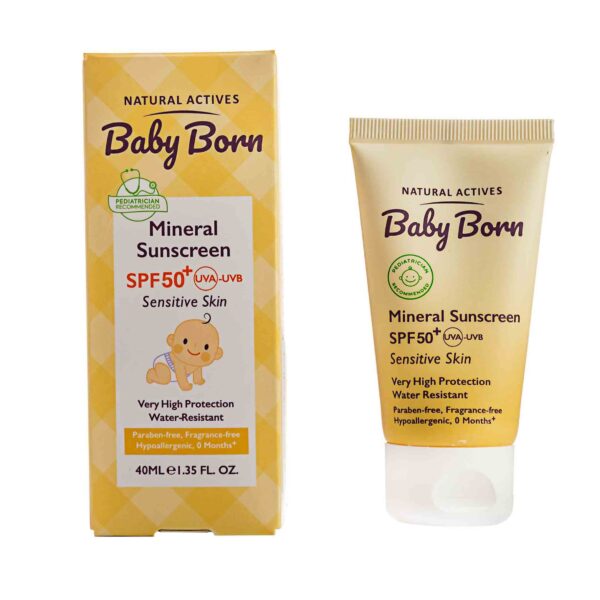 کرم ضد آفتاب کودک SPF50 بیبی بورن