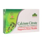 قرص کلسیم سیترات منیزیم زینک و ویتامین D3 آلفا ویتامینز