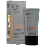 کرم ضد آفتاب SPF50 پوست مختلط تا چرب سی بی پاریس بی رنگ