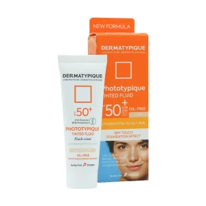 ضد آفتاب فاقد چربی SPF50+ درماتیپیک لایت بژ